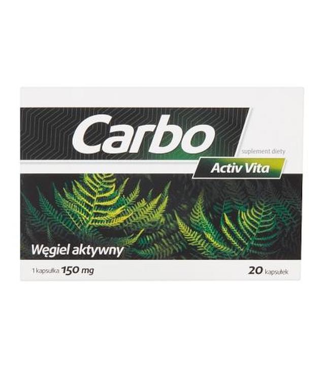 CARBO ACTIV VITA - 20 kapsułek