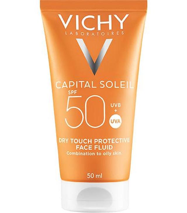 VICHY IDEAL SOLEIL Matujący krem do twarzy SPF50 - 50 ml - cena, opinie, właściwości