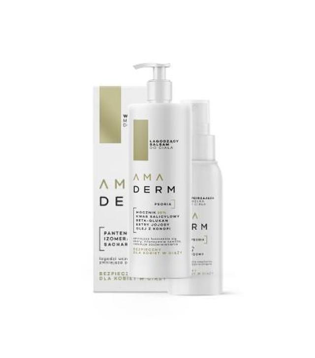 Amaderm Psoria łagodzący balsam do ciała, 400 ml