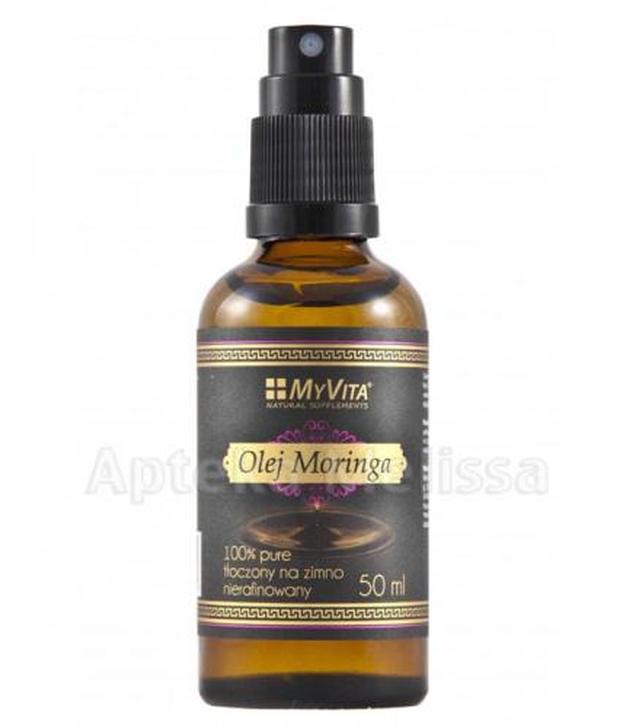 MYVITA Olej moringa nierafinowany - 50 ml - ważny do 2025-09-18