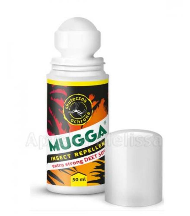 MUGGA Roll-on przeciw owadom 50% DEET - 50 ml