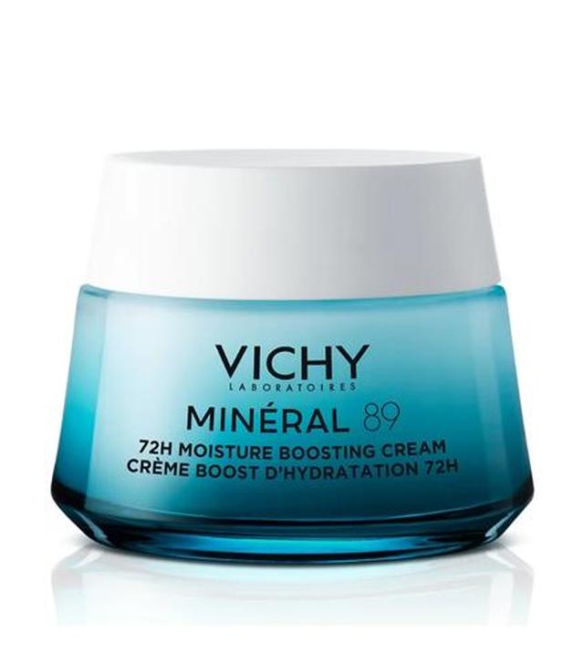 Vichy Mineral 89 Krem nawilżająco-odbudowujący 72H lekki, 50 ml