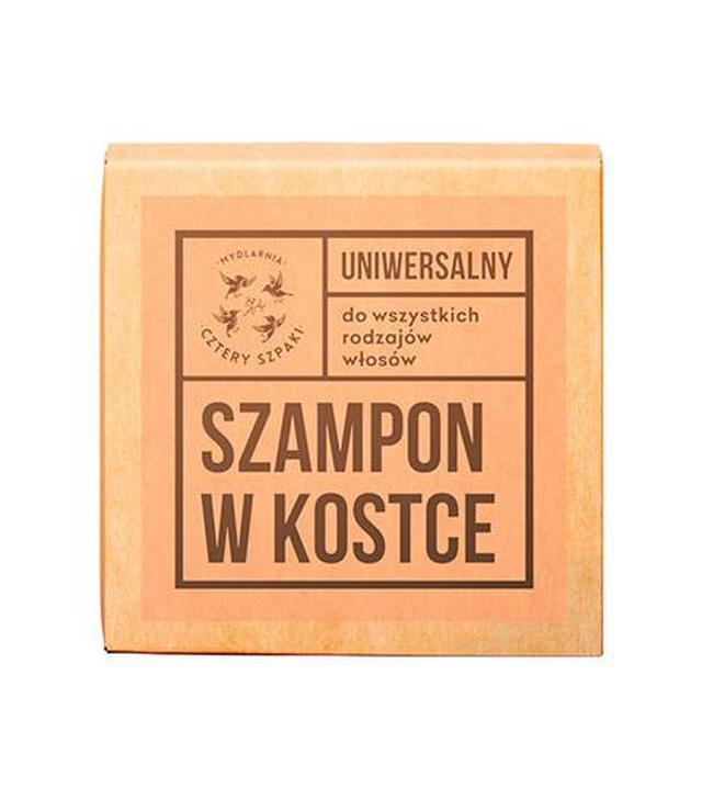 Mydlarnia Cztery Szpaki, Uniwersalny Szampon w kostce, 75 g