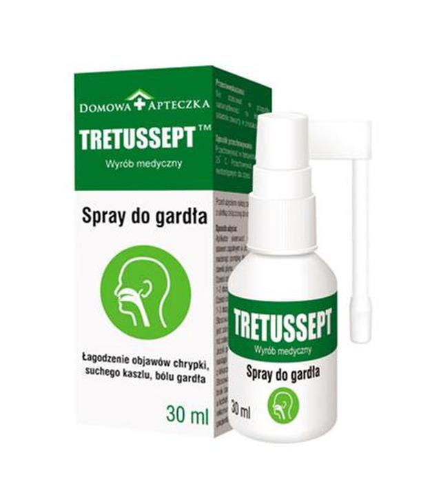 Domowa Apteczka Tretussept Spray do gardła - 30 ml
