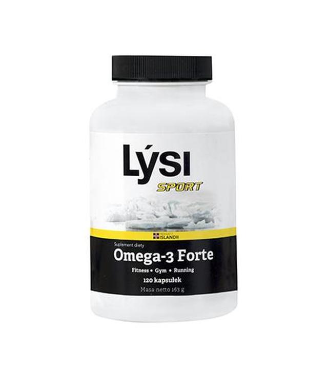 Lysi Sport Omega 3 Forte 1000 mg, kapsułki, 120 sztuk