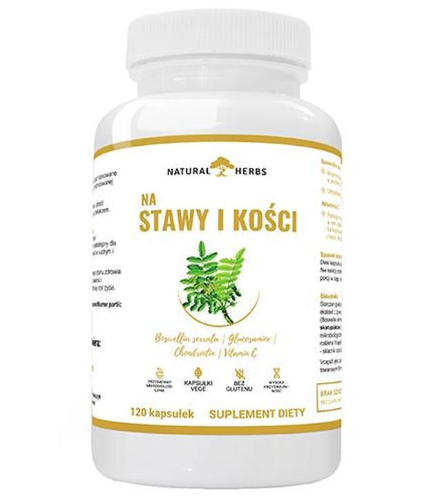 Natural Herbs Na stawy i kości, 120 kapsułek - ważny do 2025-10-31