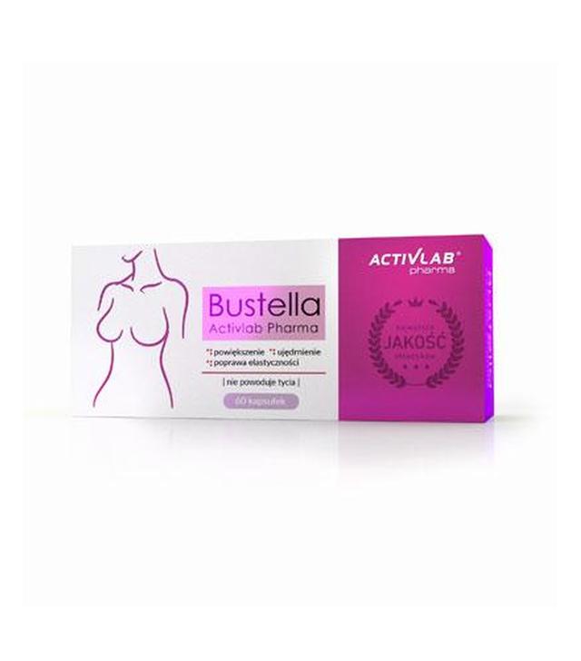 Activlab Pharma Bustella - 60 kaps. - ujędrnia piersi, cena, opinie, właściwości