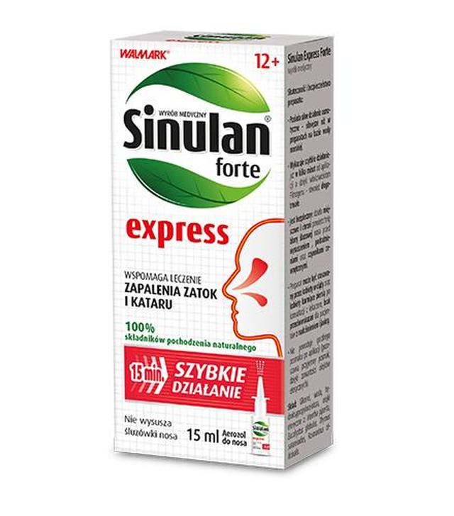 SINULAN EXPRESS FORTE Aerozol, 15 ml