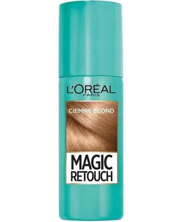 L'Oreal Magic Retouch Błyskawiczny retusz odrostów w sprayu Ciemny Blond, 75 ml