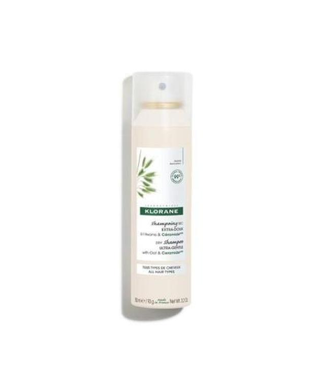 Klorane Ultrałagodny szampon suchy z owsem i ceramidami, 150 ml