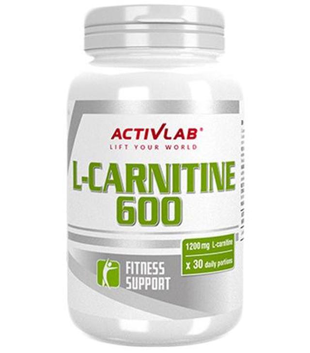 ActivLab L-Carnitine 600 - 60 kaps. - cena, opinie, stosowanie