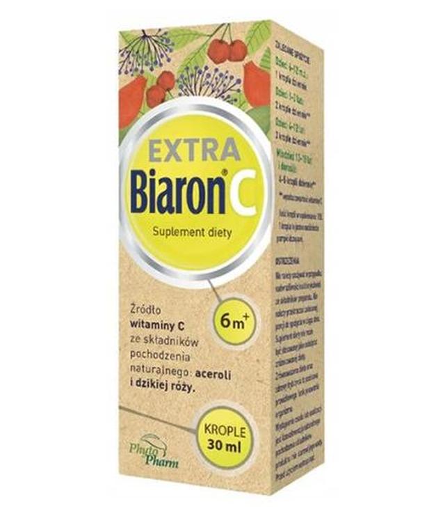 Biaron C Extra Krople, 30 ml, na odporność, cena, opinie, właściwości