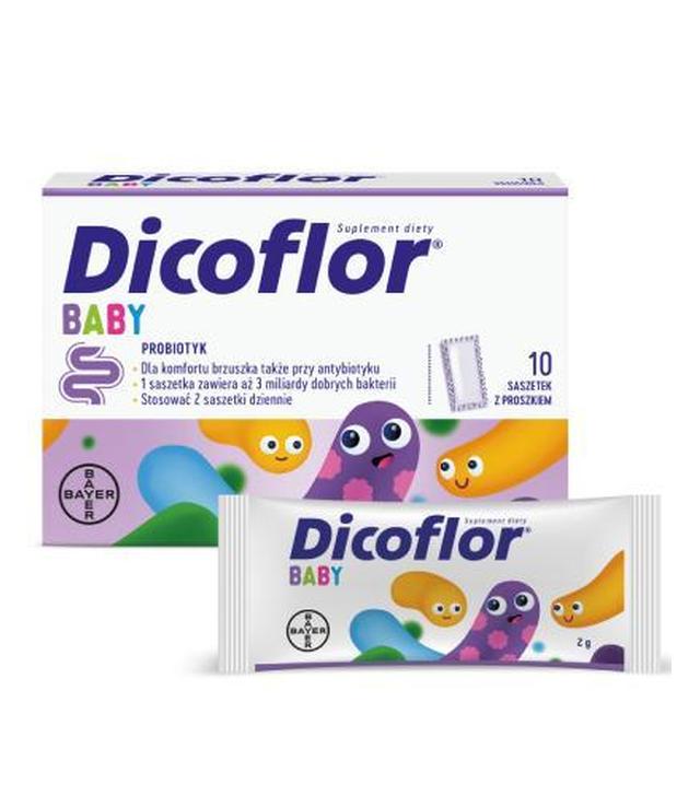 Bayer Dicoflor Baby saszetki, 10 sztuk