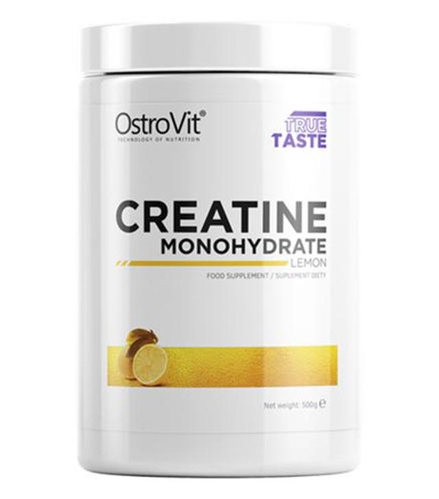 OstroVit Creatine Monohydrate Lemon - 500 g - cena, opinie, wskazania