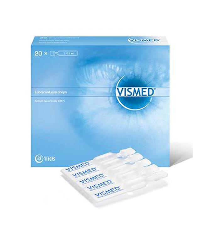 VISMED Nawilżające krople do oczu 0,18% - 20 x 0,3 ml