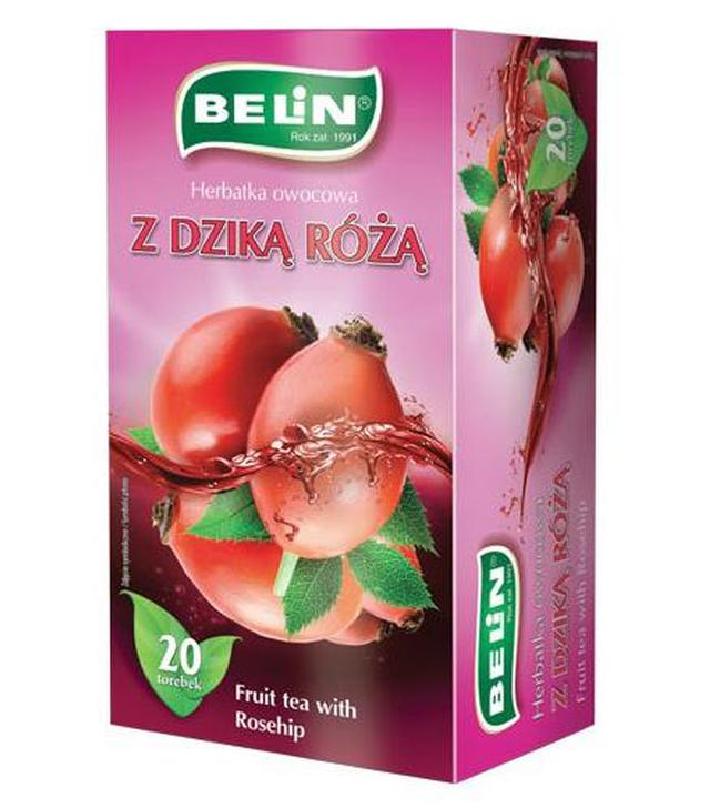 Belin Herbatka owocowa z dziką różą, 20 x 2 g, cena, wskazania, właściwości - ważny do 2025-09-30