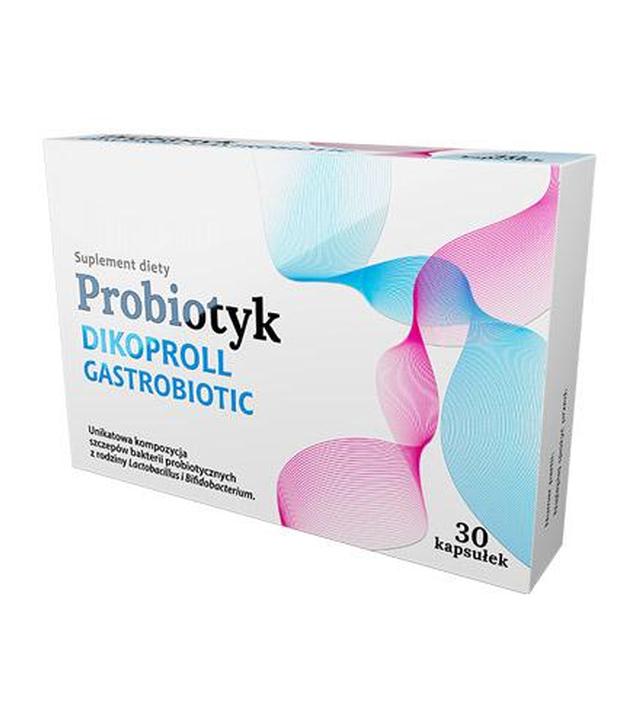 Panawit Probiotyk Dikoproll Gastrobiotic, 30 kaps., cena, opinie, składniki