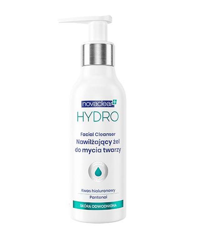 Novaclear Hydro Nawilżający Żel do mycia twarzy, 150 ml, cena, opinie, właściwości