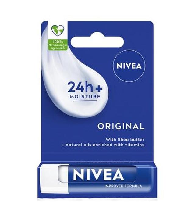 NIVEA Original pomadka ochronna do ust, 4,8 ml