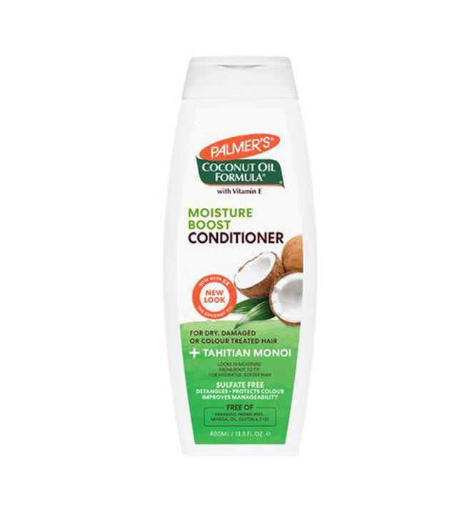 Palmers Coconut Oil Odżywka do włosów rewitalizująca na bazie olejku kokosowego, 400 ml, cena, opinie, właściwości