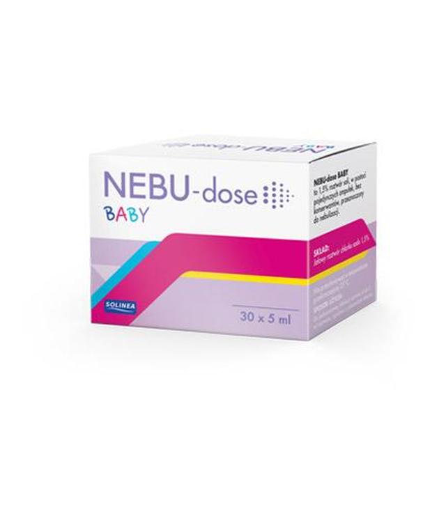 NEBU - dose Baby Roztwór do inhalacji, 30 ampułek