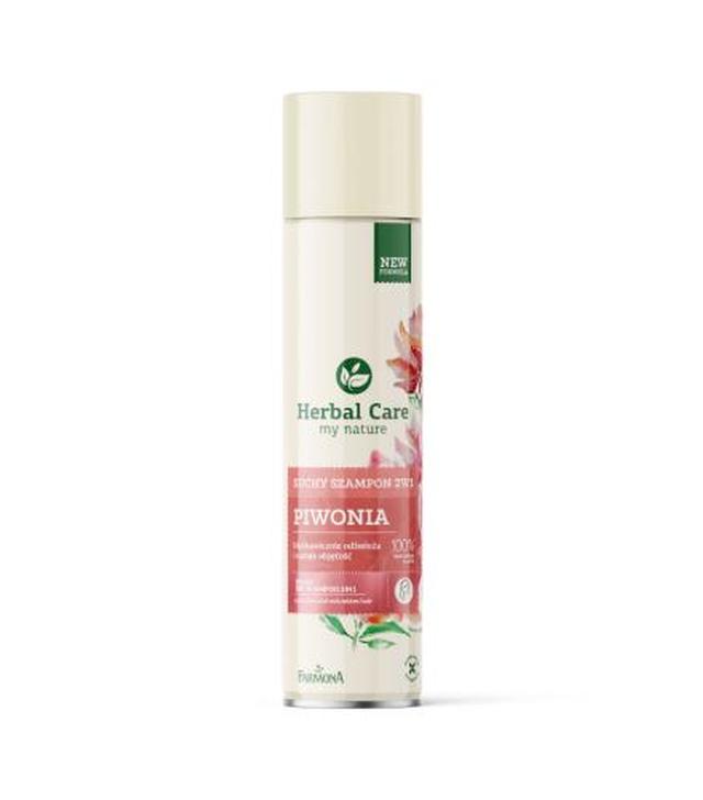 Herbal Care Suchy szampon 2 w 1 PIWONIA, 180 ml