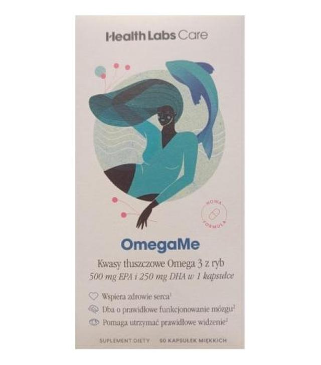 Health Labs OmegaMe, kapsułki, 60 sztuk