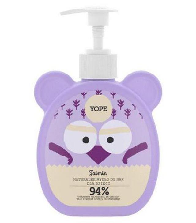 Yope Jaśmin Naturalne mydło do rąk dla dzieci - 400 ml - cena, opinie, właściwości