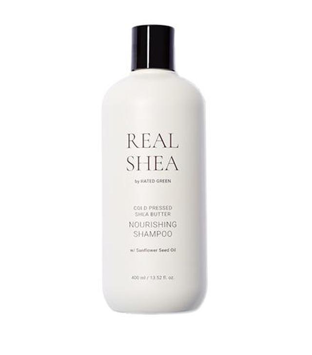 Rated Green Real Shea Odżywczy szampon do włosów - 400 ml - cena, opinie, właściwości
