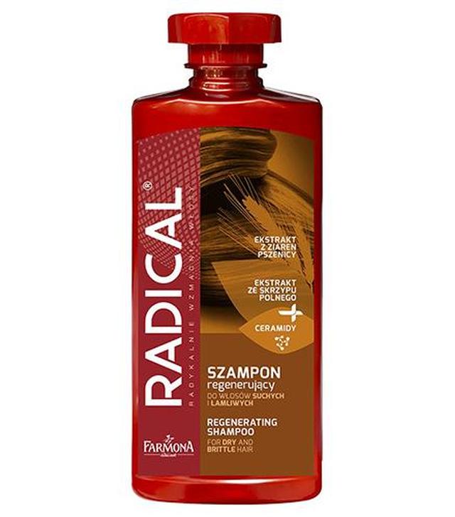 FARMONA RADICAL Szampon regenerujący do włosów suchych i łamliwych - 400 ml - ważny do 2024-07-31