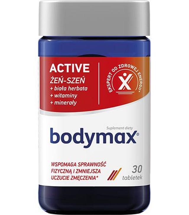 Bodymax Active, 30 tabl., cena, opinie, właściwości
