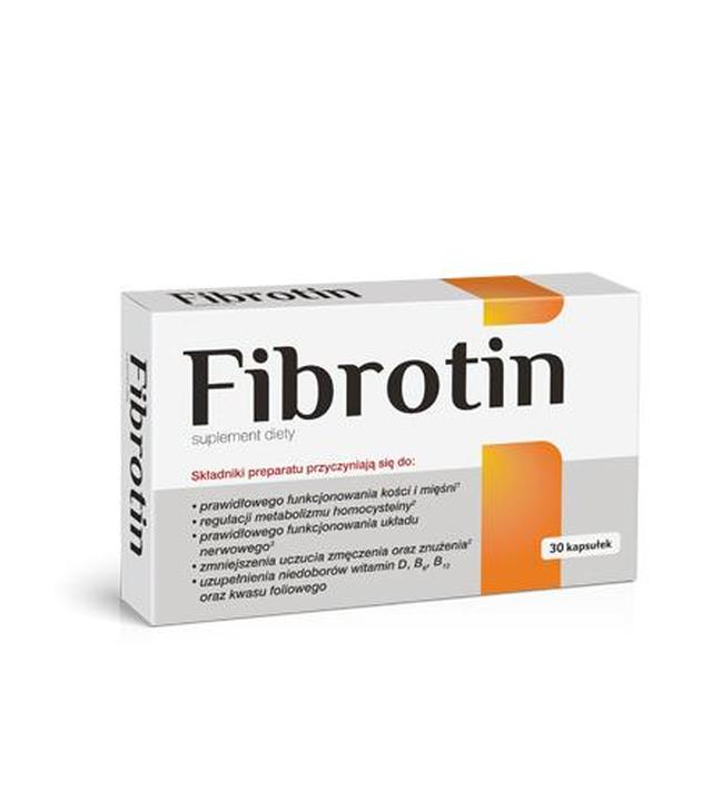 FIBROTIN - 30 kaps. - ważny do 2024-10-31