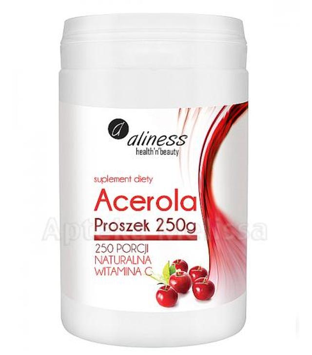 ALINESS Acerola proszek - 250 g naturalna witamina C