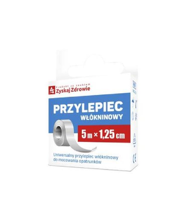 Zyskaj Zdrowie Przylepiec włókninowy na rolce 5 m x 1,25 cm, 1 sztuka