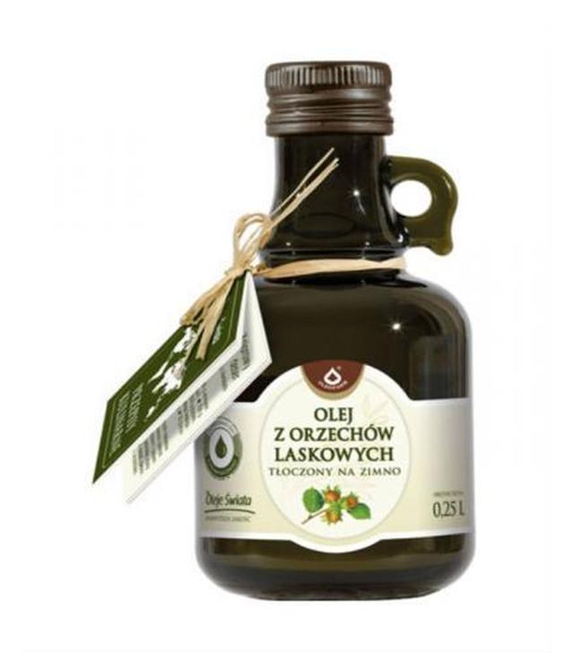 OLEOFARM Olej z orzechów laskowych - 250 ml - ważny do 2025-09-30