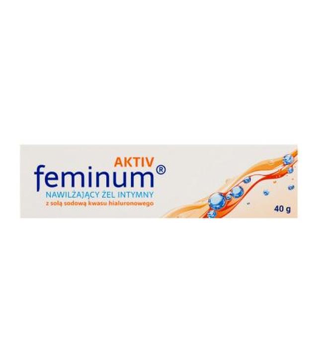 Feminum ACTIV, Żel intymny nawilżający, 40 g
