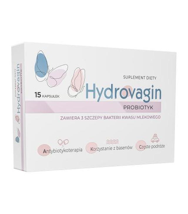 Hydrovagin Probiotyk, 15 kapsułek