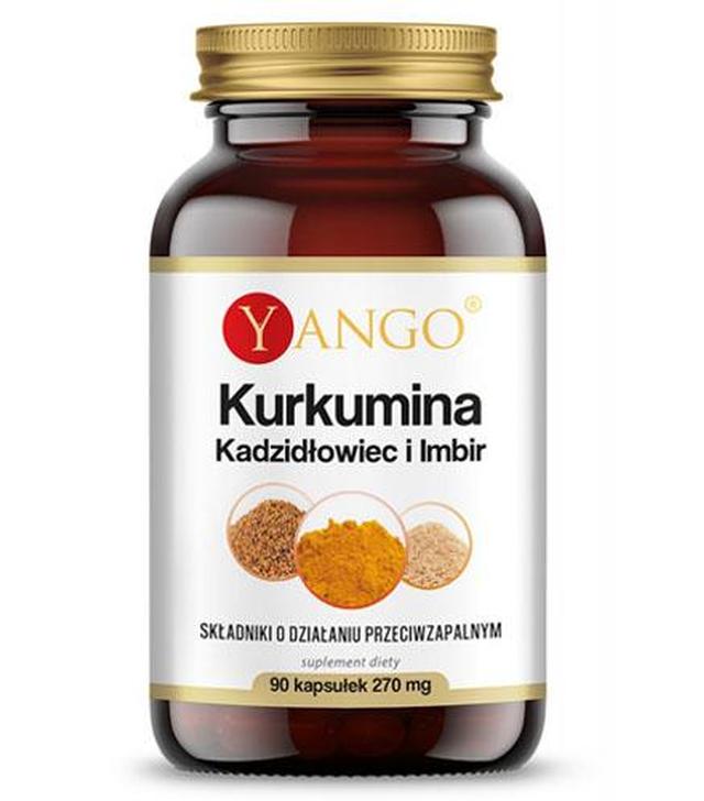 YANGO Kurkumina Kadzidłowiec i Imbir 270 mg - 90 kaps. Przeciwzapalne - cena, opinie, stosowanie