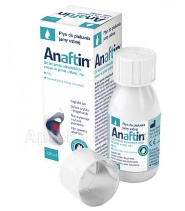 ANAFTIN Płyn do płukania jamy ustnej - 120 ml