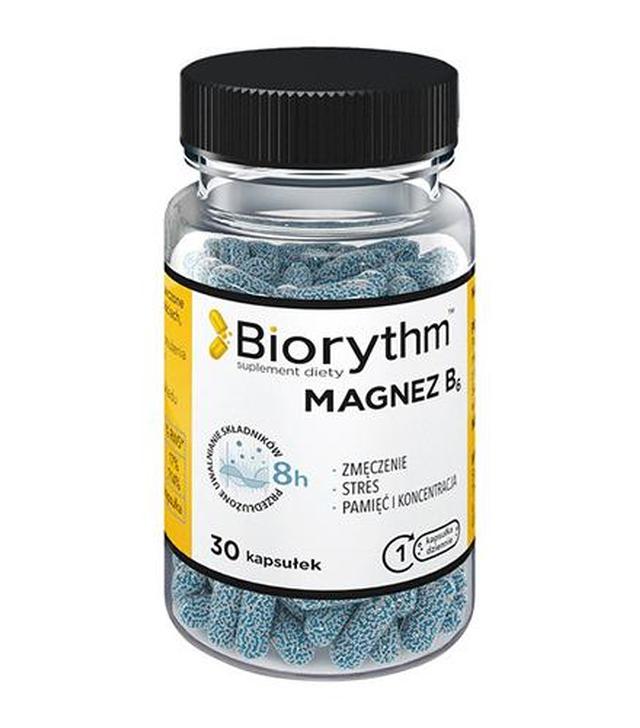 Biorythm Magnez B6, 30 kapsułek
