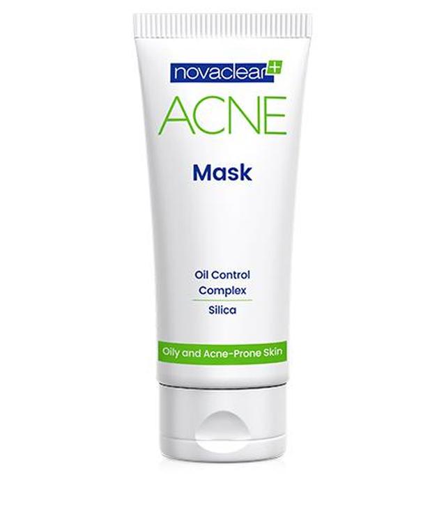 Novaclear Acne Maska matująca do twarzy, 40 g, cena, opinie, skład - 1018309 - uszkodzone kartonowe opakowanie - ważny do 2024-09-30