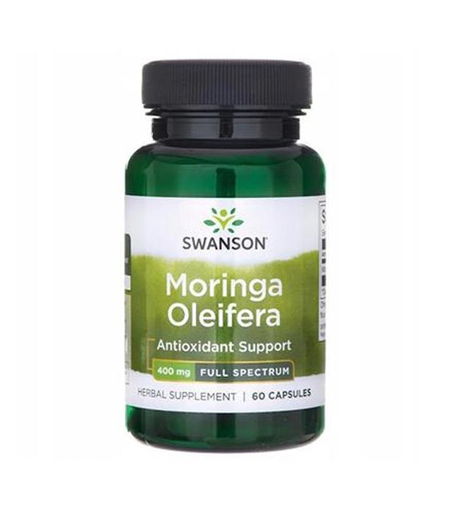 SWANSON Full Spectrum Moringa Oleifera 400 mg - 60 kaps.