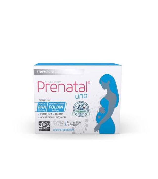 Prenatal Uno, 30 kapsułek + 30 kapsułek