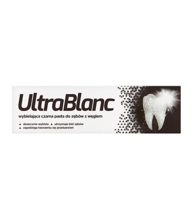 ULTRABLANC Wybielająca pasta do zębów z węglem, 75 ml