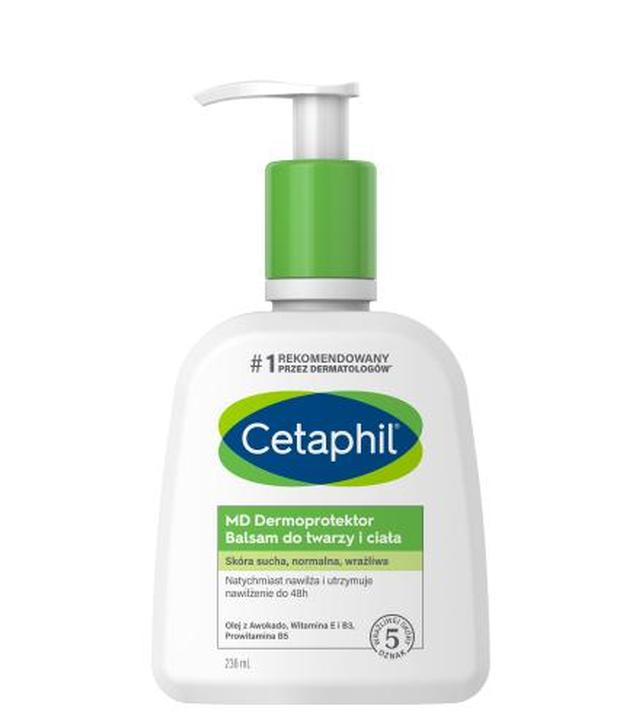 Cetaphil MD Dermoprotektor, balsam nawilżający z pompką, 236 ml