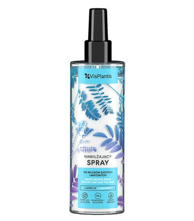 Vis Plantis Nawilżający Spray do włosów suchych i matowych - lukrecja, 200 ml