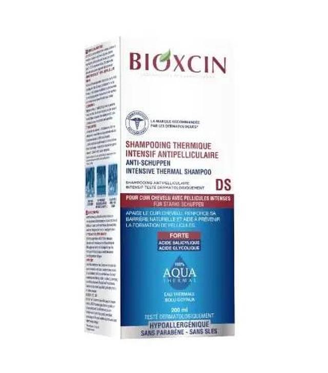 Bioxcin Aqua DS, Szampon przeciwłupieżowy, skóra tłusta, 200 ml