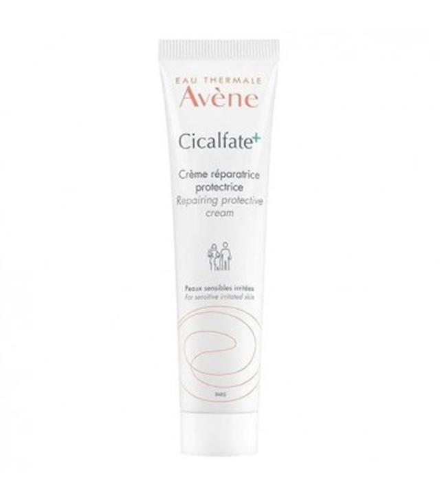 Avene Cicalfate+ Regenerujący Krem ochronny do twarzy i ciała dla skóry wrażliwej i podrażnionej, 40 ml