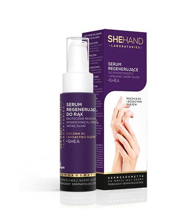 SheHand serum regenerujące do skóry dłoni, 50 ml