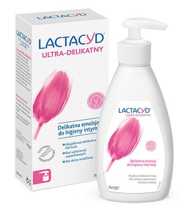 LACTACYD ULTRA-DELIKATNY Delikatna emulsja do higieny intymnej - 200 ml